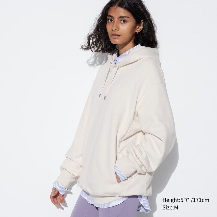 beige uniqlo pullover mens hoodie