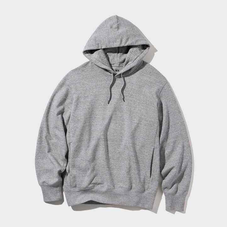 beige uniqlo pullover mens hoodie