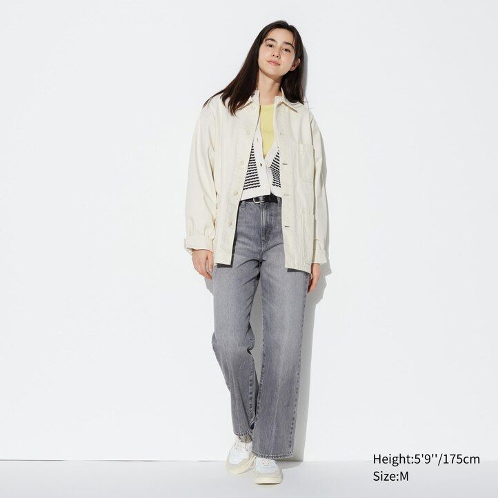 mens uniqlo utility jackets brown