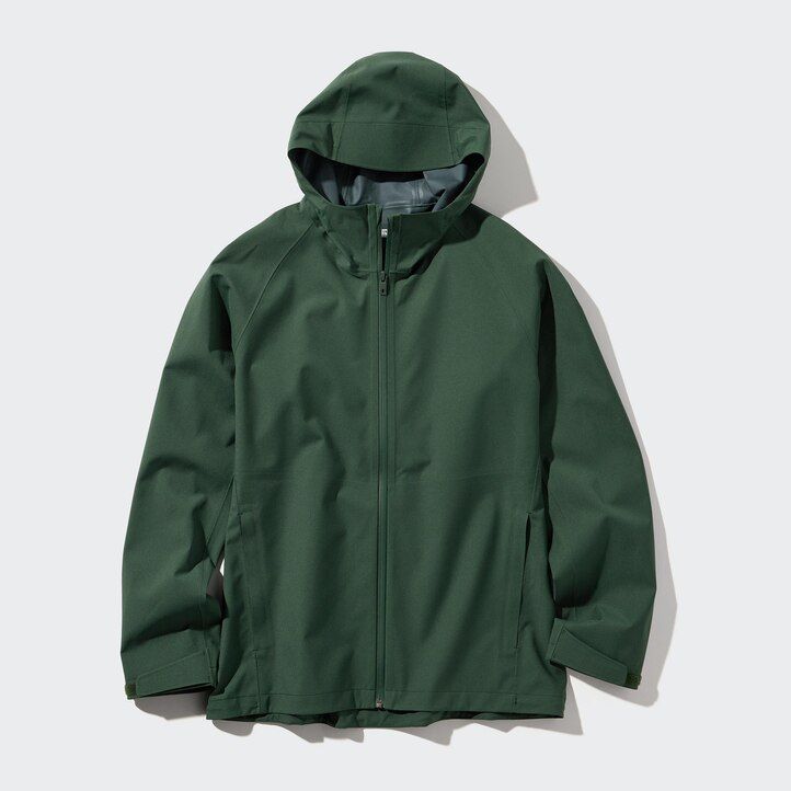 black uniqlo blocktech 3d cut mens jackets free shipping