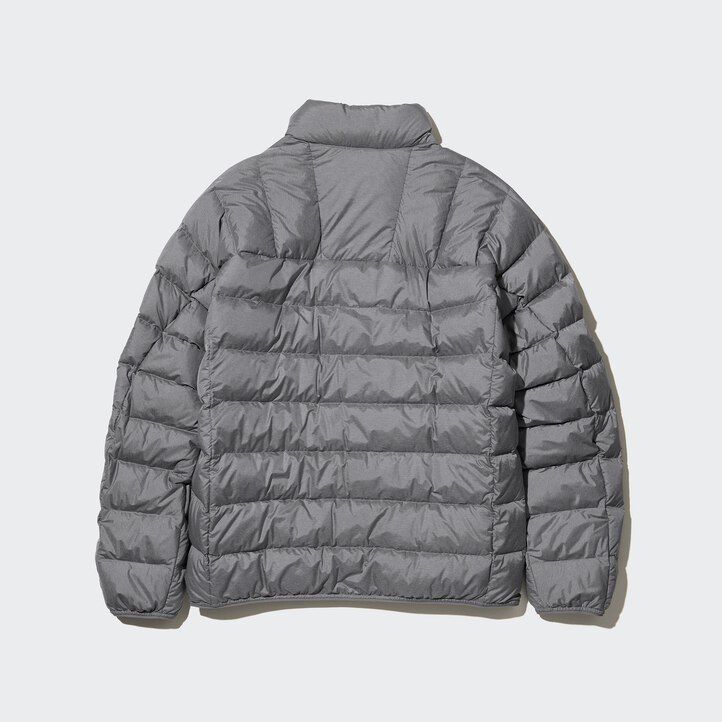 blue mens uniqlo ultra light down 3d cut quilted jackets free shipping