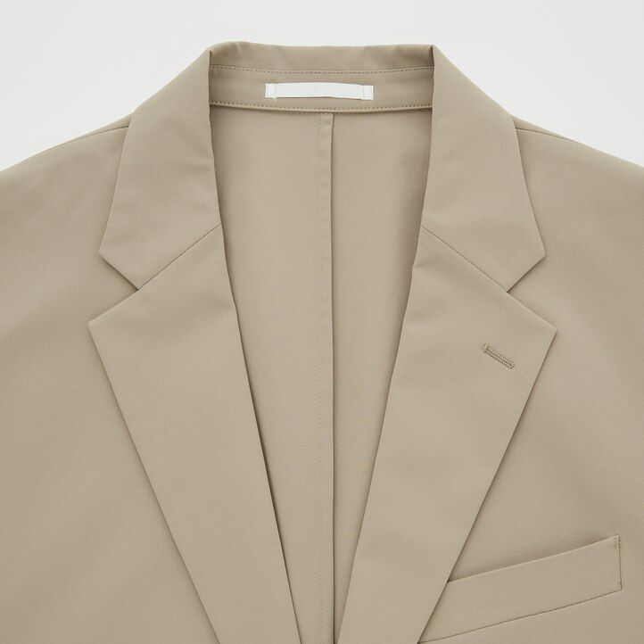 beige mens uniqlo airsense ultra light jackets
