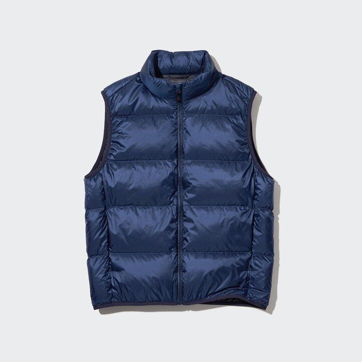 mens uniqlo ultra light down jackets red