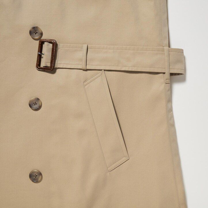 navy mens uniqlo trench jackets
