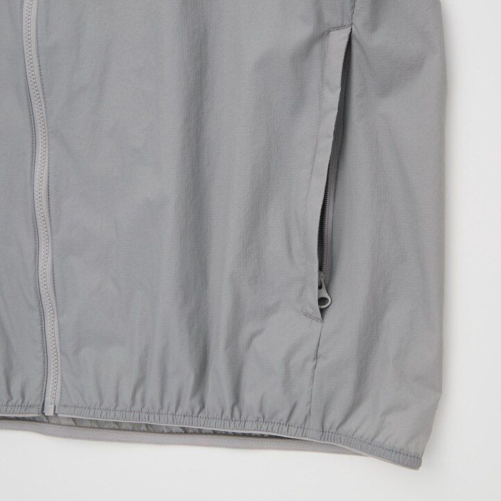 mens uniqlo uv protection pocketable jackets navy