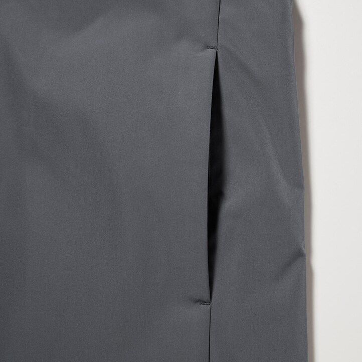 mens uniqlo hybrid down jackets black