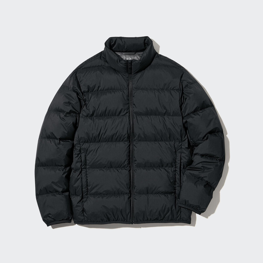 mens uniqlo ultra light down 3d cut jackets black