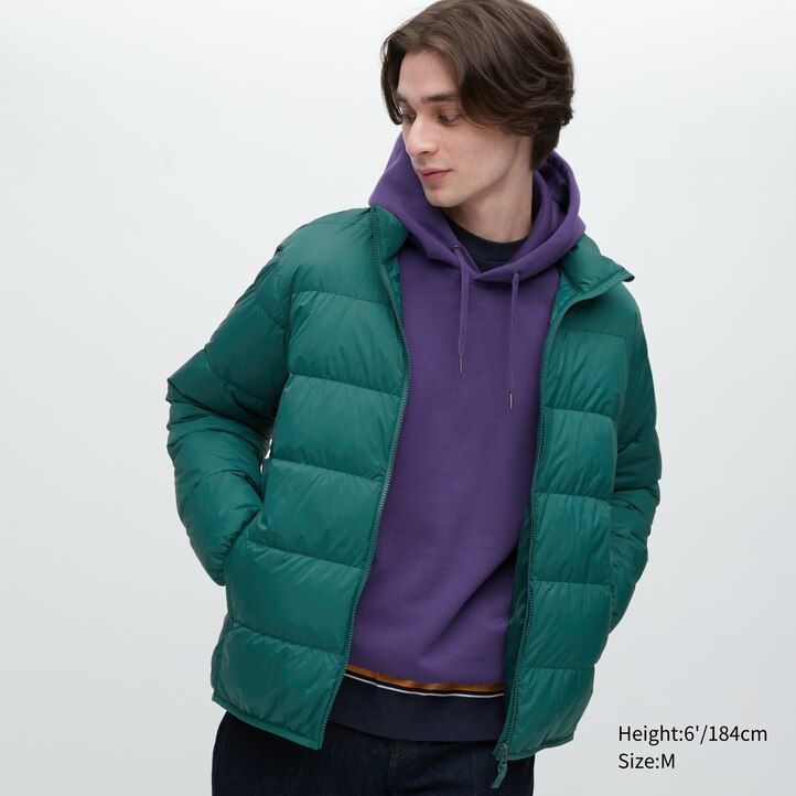 mens uniqlo ultra light down 3d cut jackets black