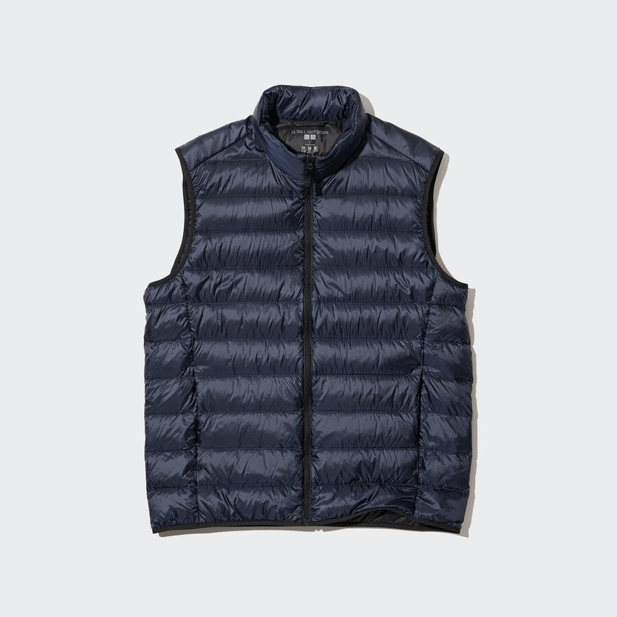 navy mens uniqlo ultra light down jackets