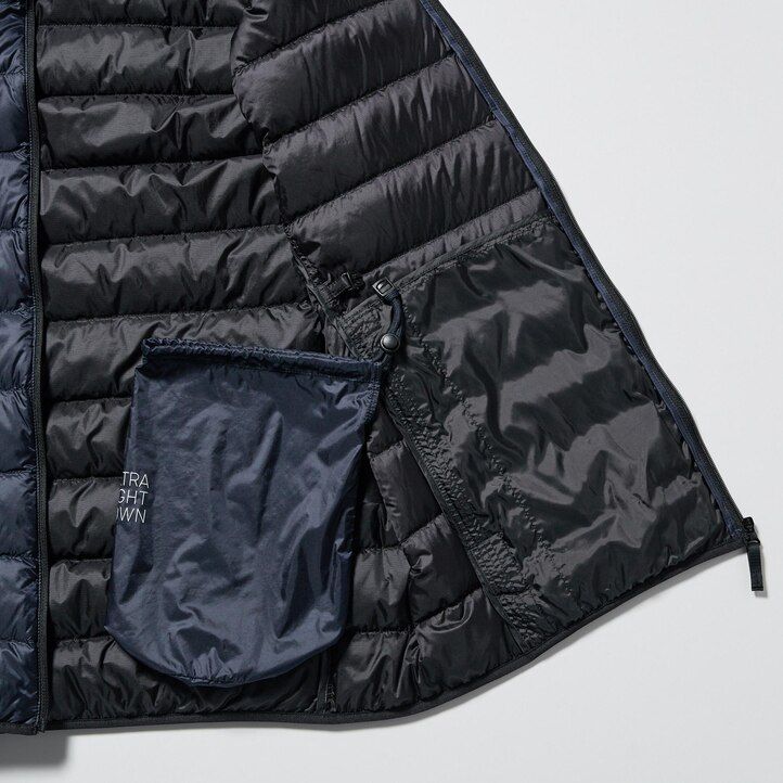 navy mens uniqlo ultra light down jackets