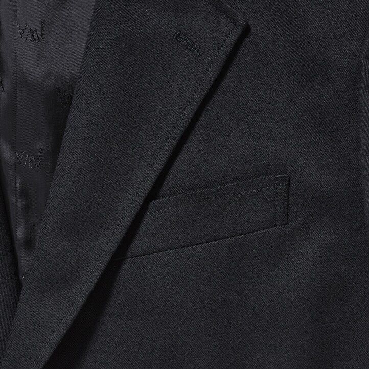 mens uniqlo tailored jackets navy