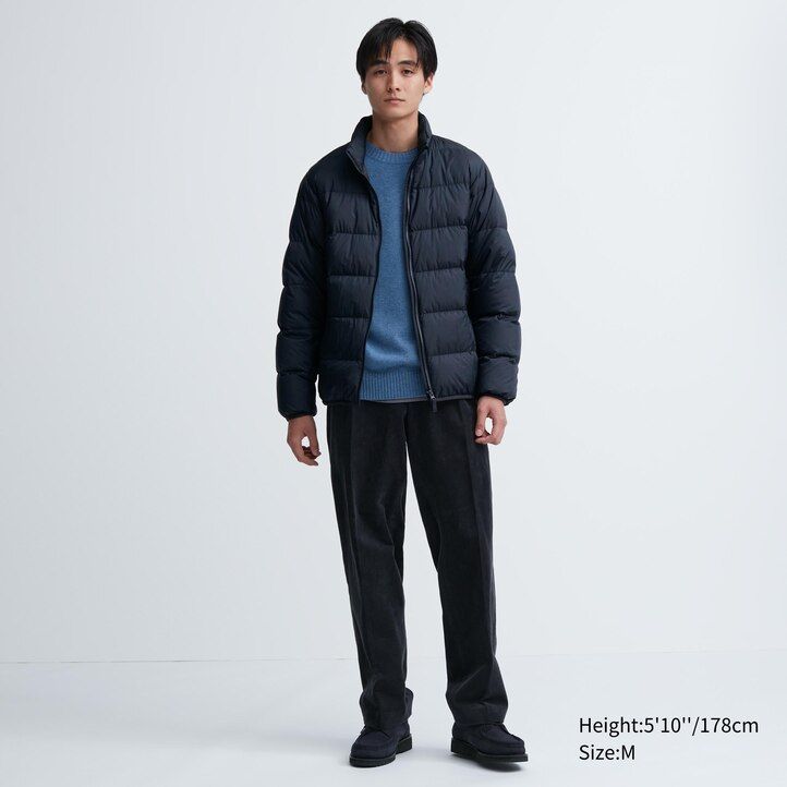 green uniqlo ultra light down 3d cut mens jackets