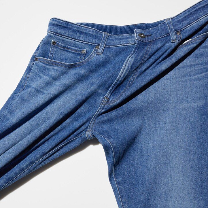 uniqlo ezy ultra stretch mens jeans black