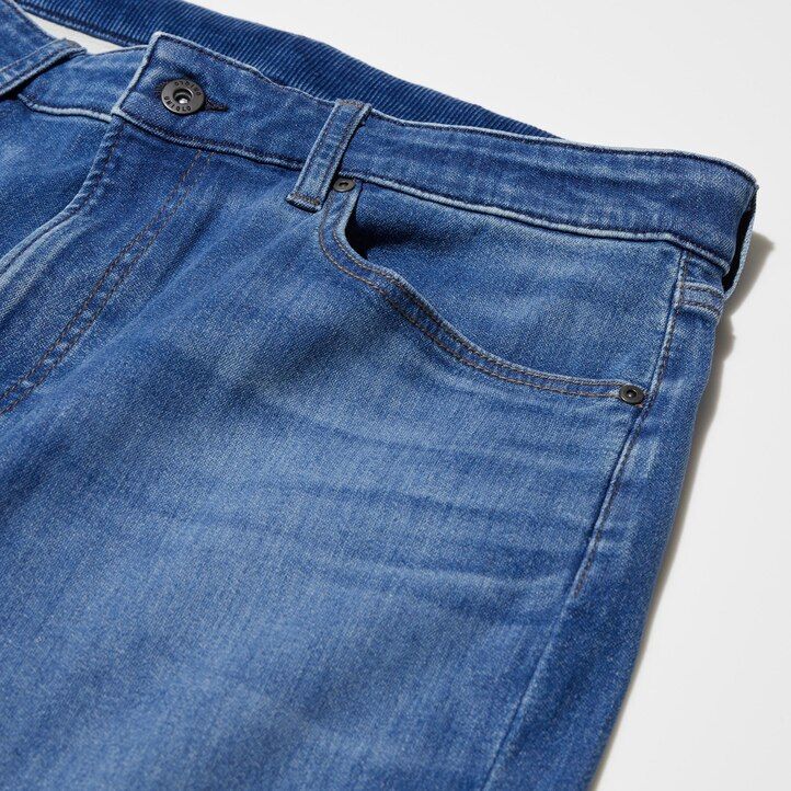 uniqlo ezy ultra stretch mens jeans black