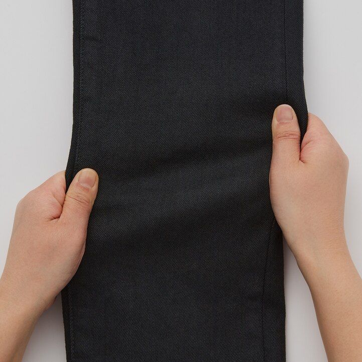 uniqlo selvedge stretch slim fit 2021 season mens jeans navy
