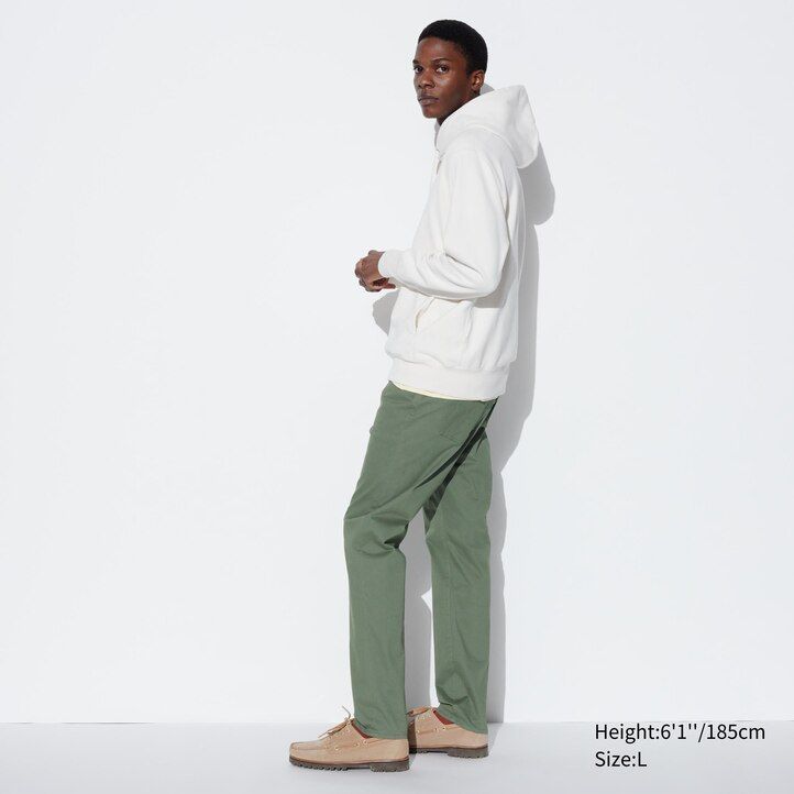 beige mens uniqlo ultra stretch skinny fit colour jeans