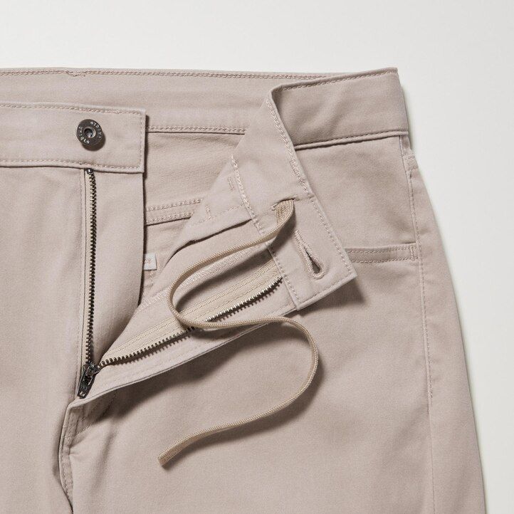 beige mens uniqlo ultra stretch skinny fit colour jeans
