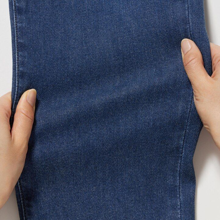 uniqlo ezy ultra stretch slim fit mens jeans blue