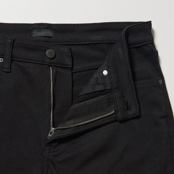 uniqlo ultra stretch skinny fit mens jeans black