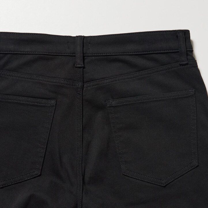 uniqlo ultra stretch skinny fit mens jeans black