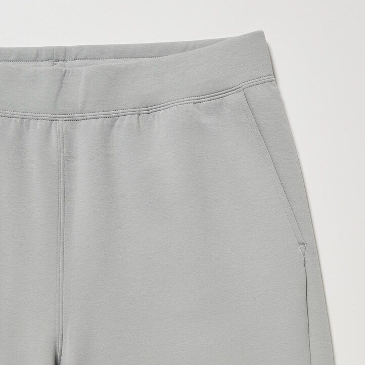 light grey uniqlo dry stretch mens joggers