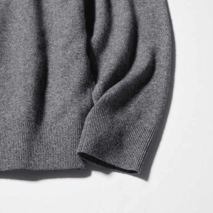 burgundy mens uniqlo 100pctshmere jumpers
