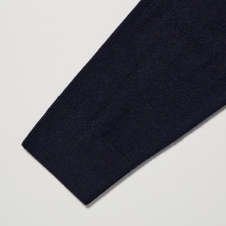 uniqlo 100pctshmere v neck mens jumpers navy