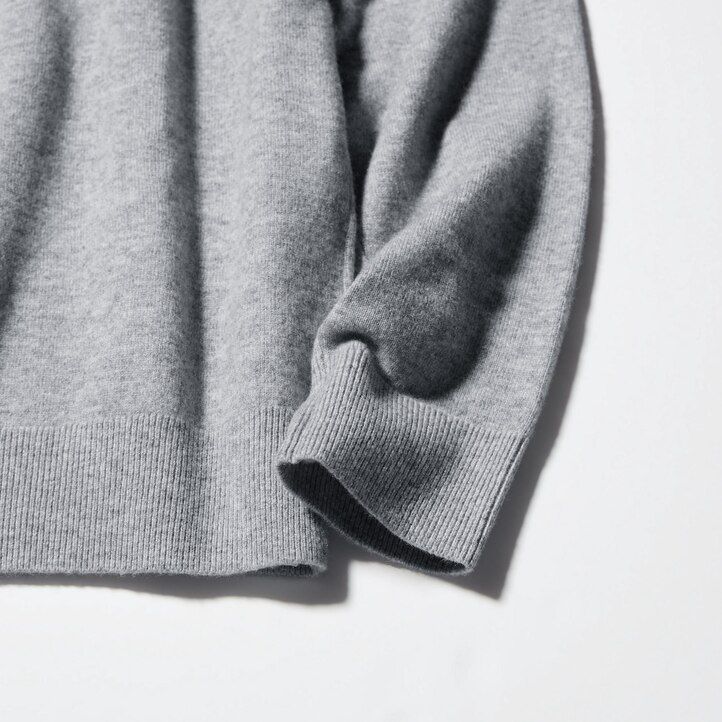mens uniqlo 100pctshmere crew neck jumpers navy