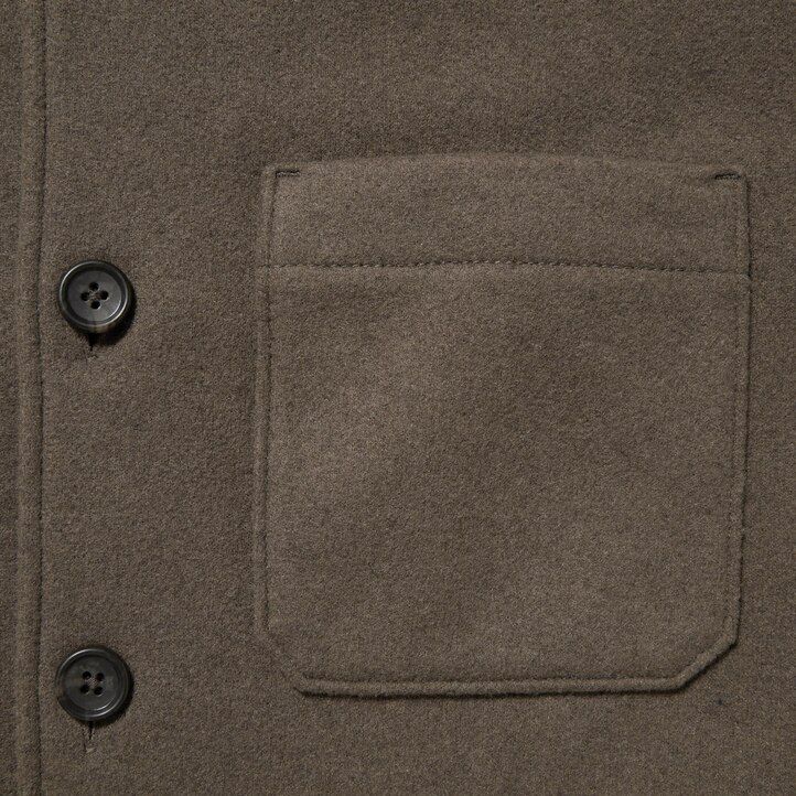 grey mens uniqlo overshirt overshirt
