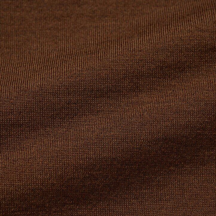 black mens uniqlo 100pct extra fine merino knit sleeved polo shirt