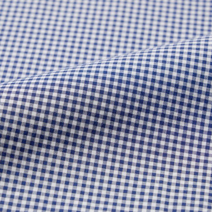 mens uniqlo extra fine cotton broadcloth sleeve shirts blue