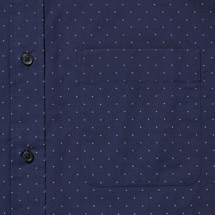 white mens uniqlo extra fine cotton broadcloth regular fit printed regular collar shirts