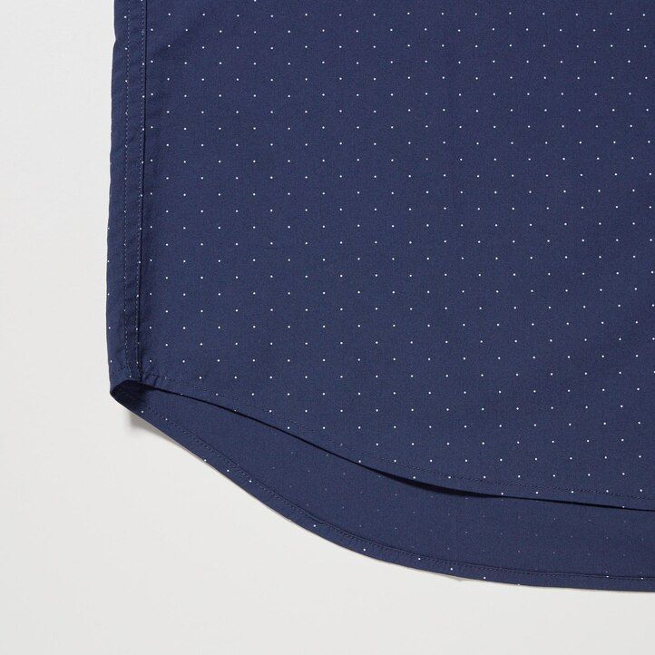 white mens uniqlo extra fine cotton broadcloth regular fit printed regular collar shirts
