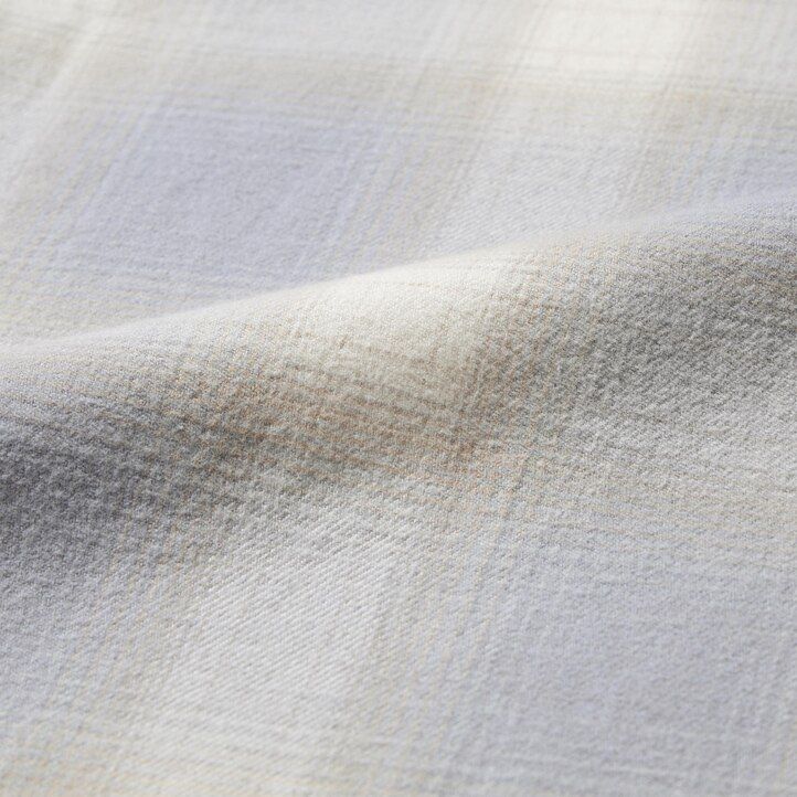 uniqlo flannel checked mens shirts grey