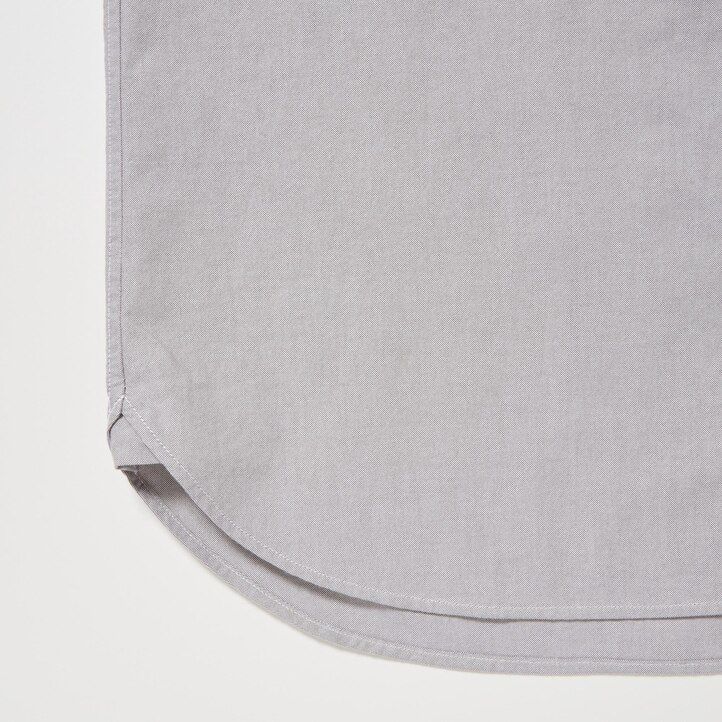 mens uniqlo regular fit oxford button down collar shirts white