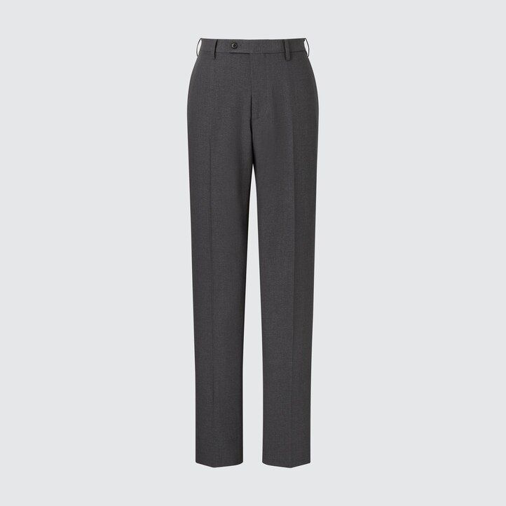 dark grey mens uniqlo airsense ultra light wool like suits