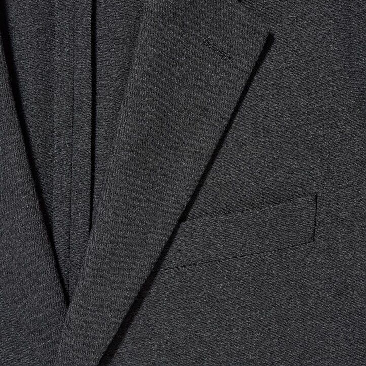 dark grey mens uniqlo airsense ultra light wool like suits