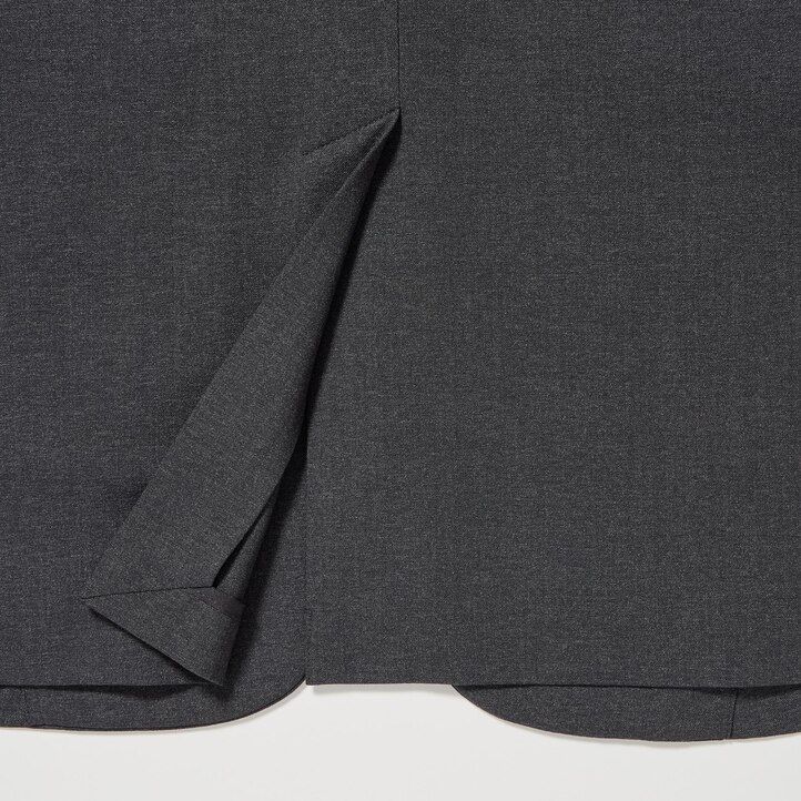 dark grey mens uniqlo airsense ultra light wool like suits