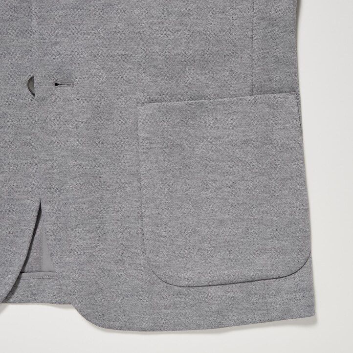 mens uniqlo comfort suits navy