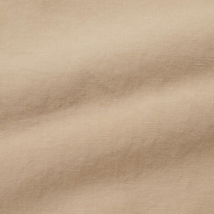 mens uniqlo linen blends trousers mustard
