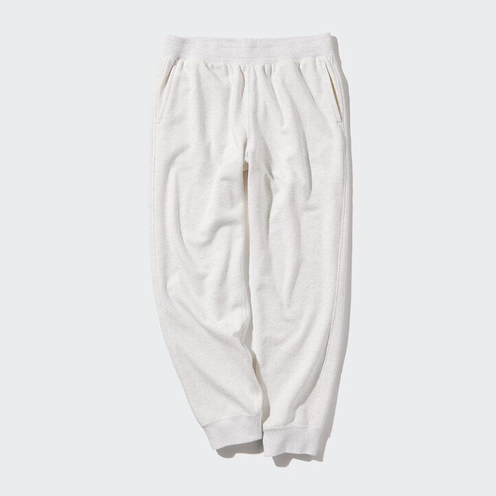 mens uniqlo joggers trousers grey