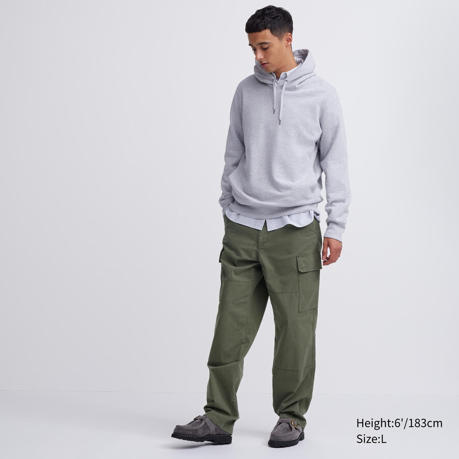 uniqlo utilityrgo mens trousers olive