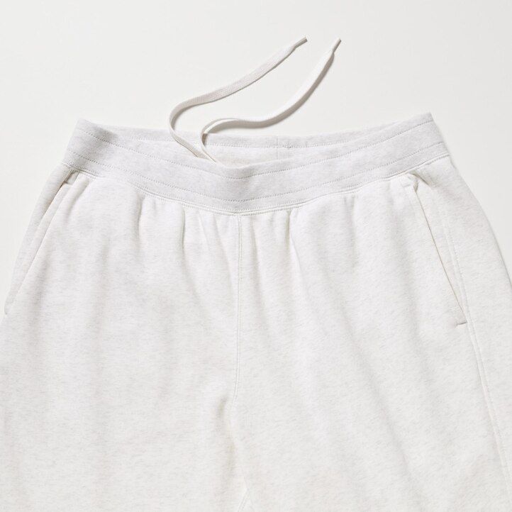 uniqlo joggers mens trousers light grey