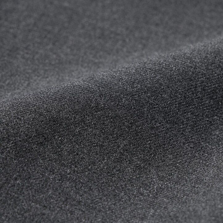 grey mens uniqlo smart wool like ankle length trousers