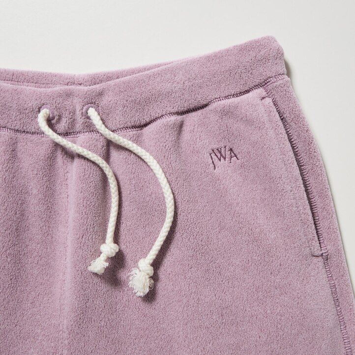 white uniqlo textured jersey mens trousers