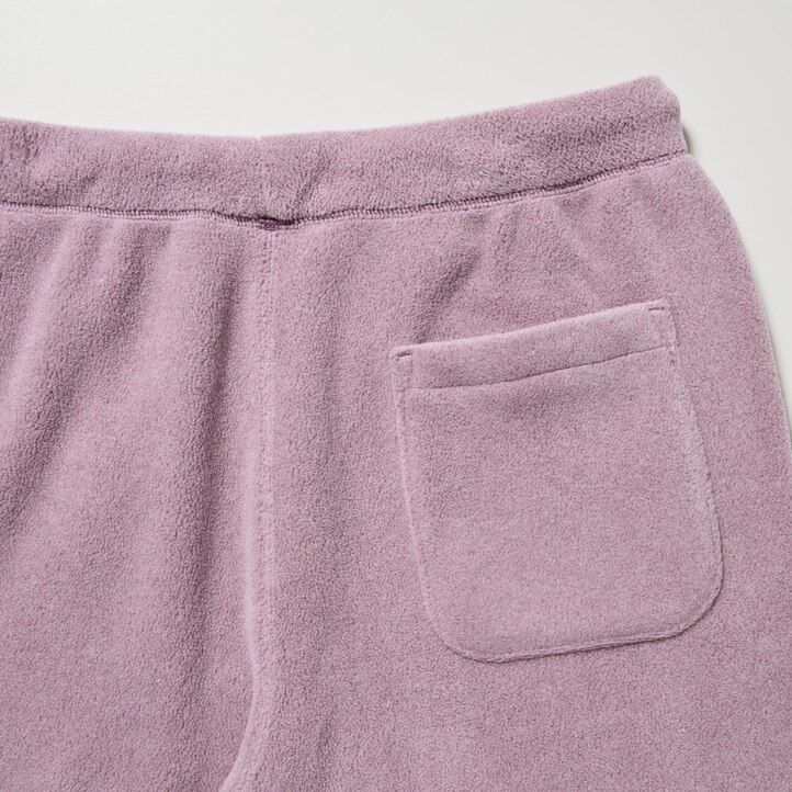 white uniqlo textured jersey mens trousers