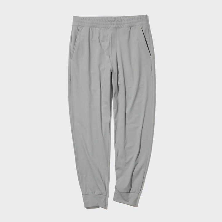 uniqlo ultra stretch dry ex mens trousers olive