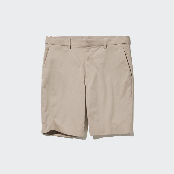 uniqlo stretch slim fits mens trousers grey