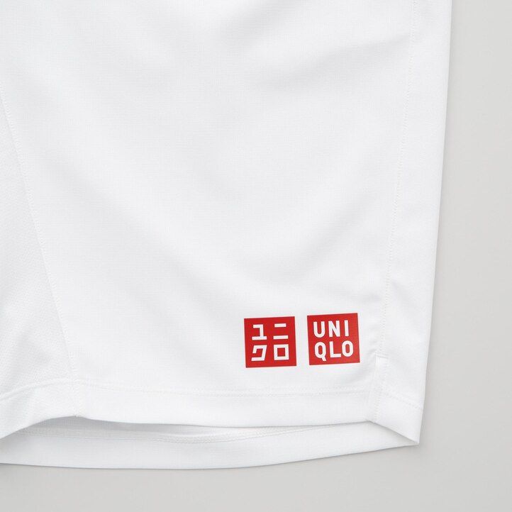 white mens uniqlo kei nishikori london 2022 drys trousers