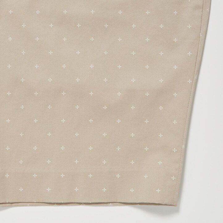 uniqlo stretch slim fits mens trousers beige